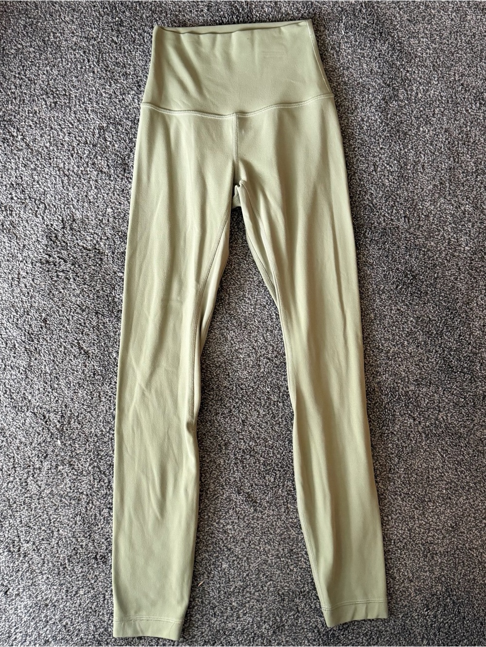 Lululemon Align High-Rise Leggings in Light Olive